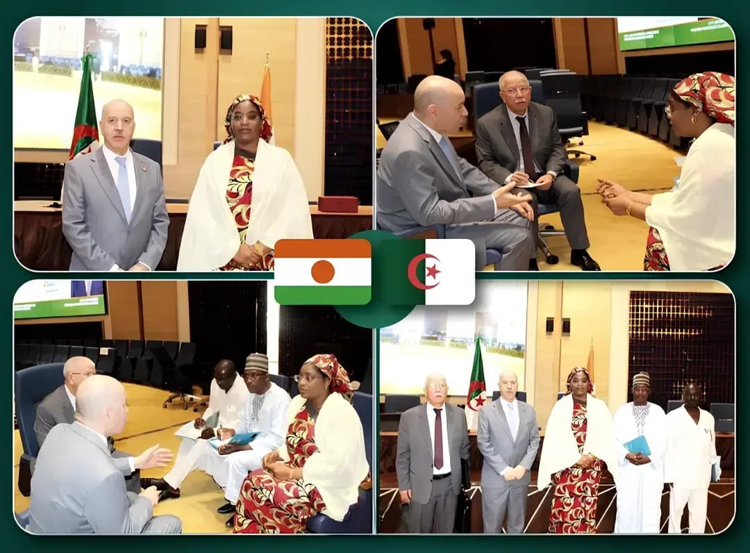 Saihi holds talks in Niamey with Nigerien counterpart to strengthen bilateral cooperation