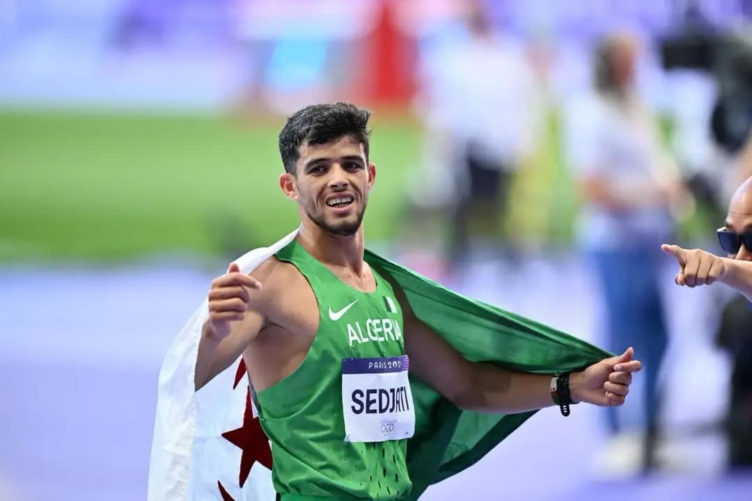 Athletics / 2026 Diamond League: Algeria's Djamel Sedjati finishes third