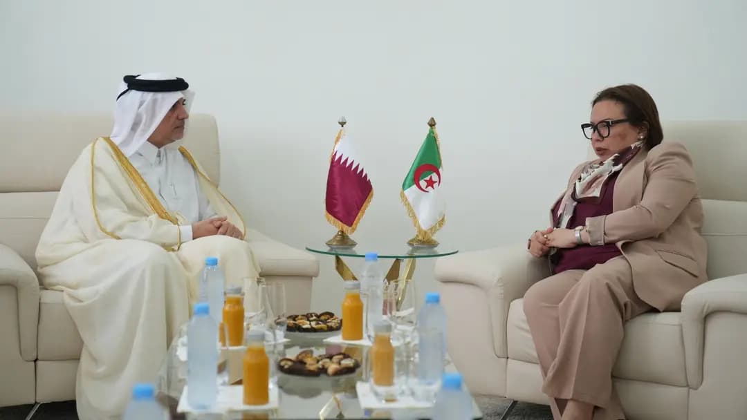 Arhab receives Qatar’s Ambassador to Algeria
