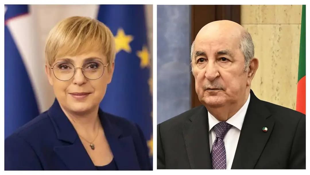 71st Revolution anniversary: President Tebboune receives congratulations from Slovenia's counterpart