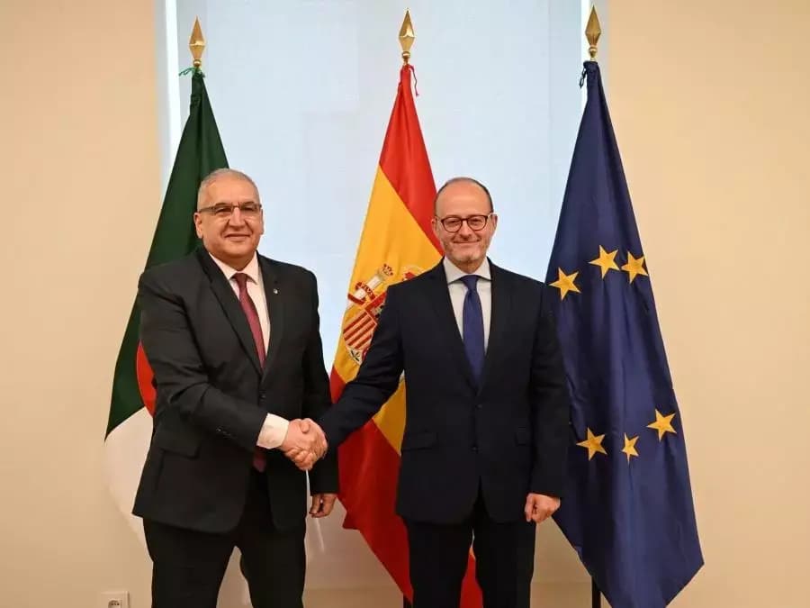 Magramane co-chairs Algerian-Spanish political consultations in Madrid