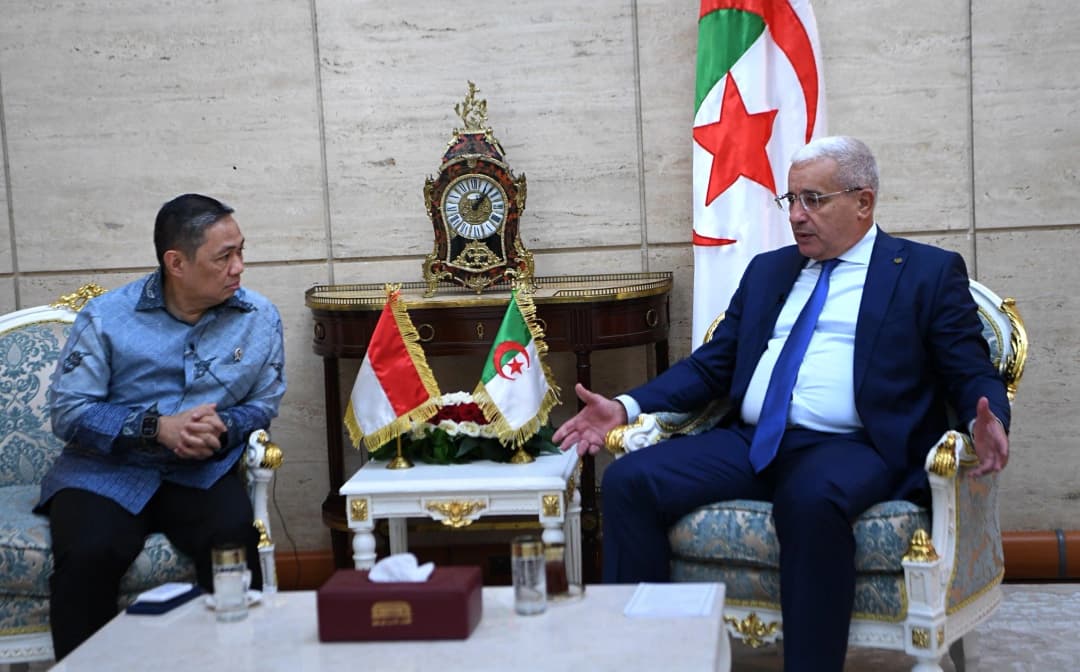 Boughali receives Indonesian Deputy Foreign Minister