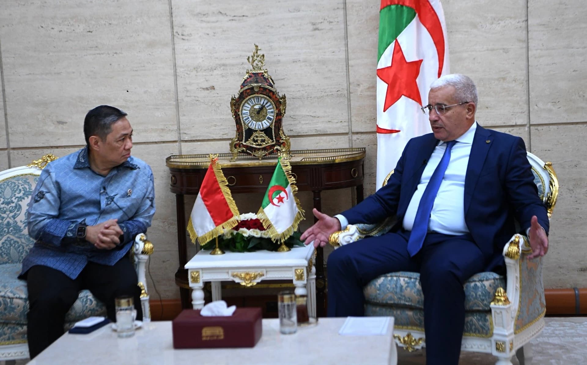 Boughali receives Indonesian Deputy Foreign Minister