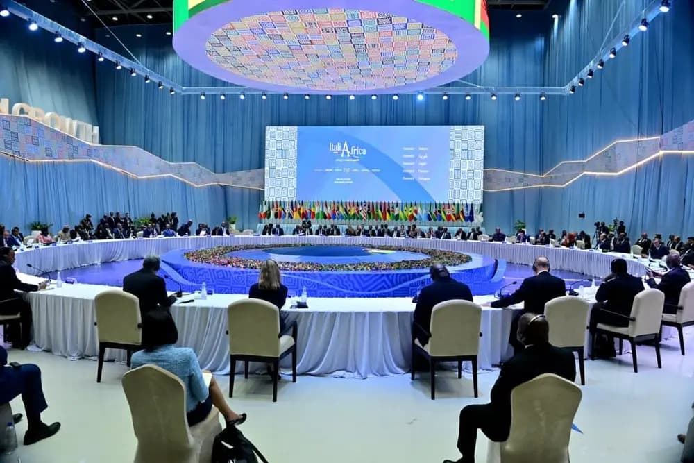 PM attends Italy-Africa Summit opening ceremony in Addis Ababa