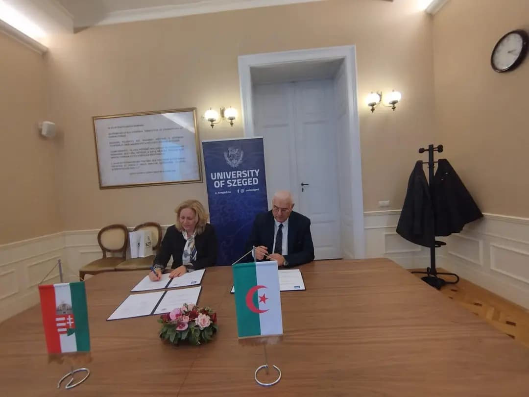 USTHB, Hungary's University of Szeged ink cooperation agreement