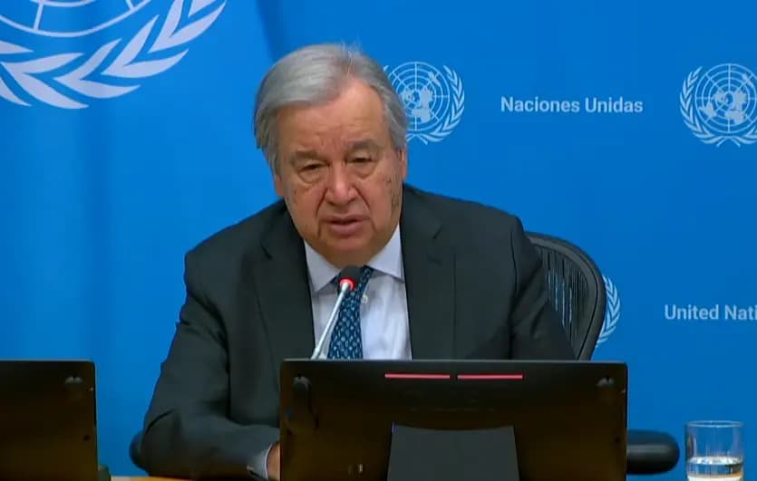 UN chief urges full implementation of Gaza ceasefire, withdrawal of Zionist occupation forces