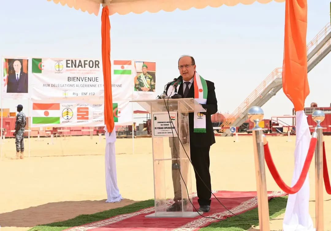 Start of drilling work at "Kafra Southeast 1" exploratory well marks new milestone in Algeria-Niger strategic partnership