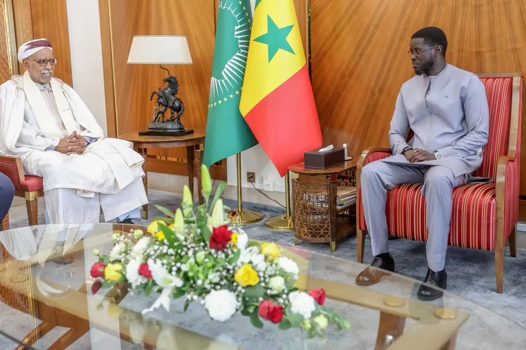 Caliph General of Tijaniyya Order received by Senegalese President