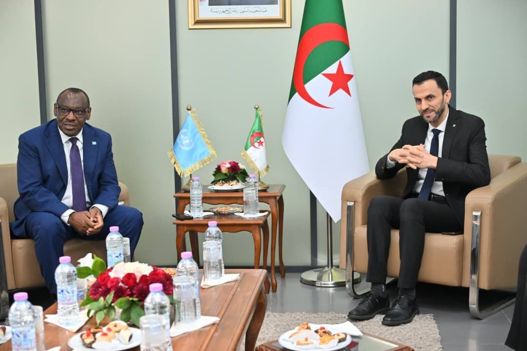 Ouadah, UN official discuss cooperation in entrepreneurship