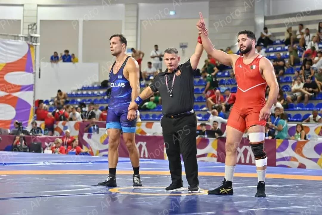 MG 2026/Greco-Roman wrestling: Algeria’s Fadi Rouabah snatches bronze in 97-kg