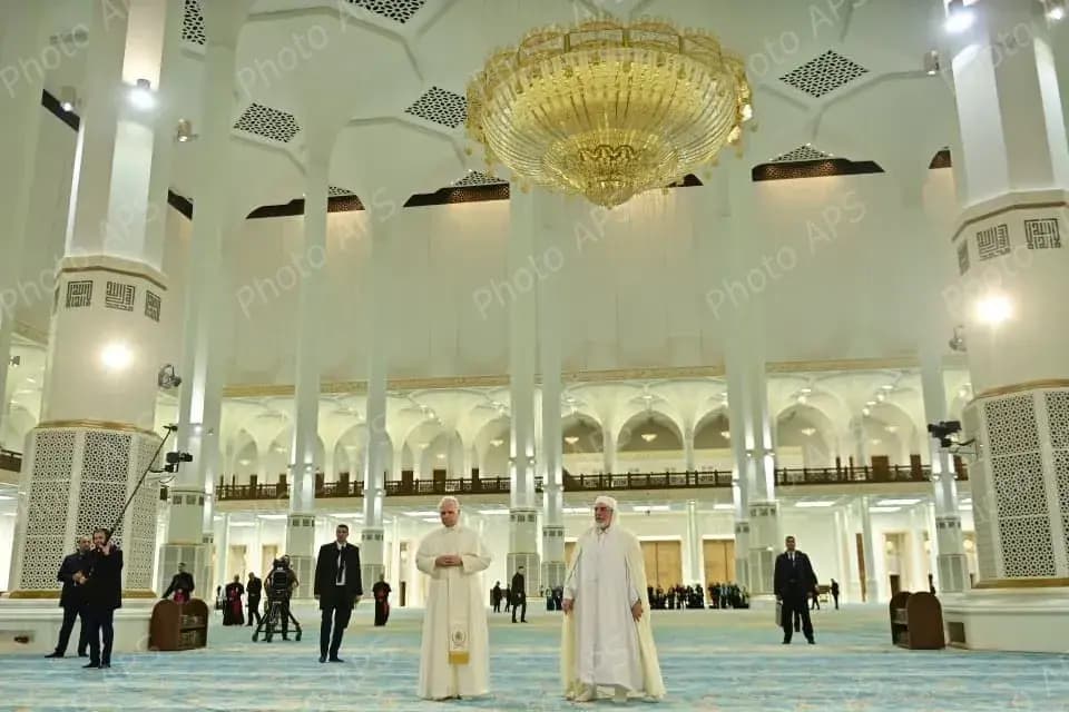Pope's visit to Djamaa El-Djazair, landmark event affirming monument’s religious influence