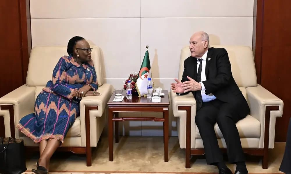 Attaf holds talks with Namibian counterpart in Addis Ababa