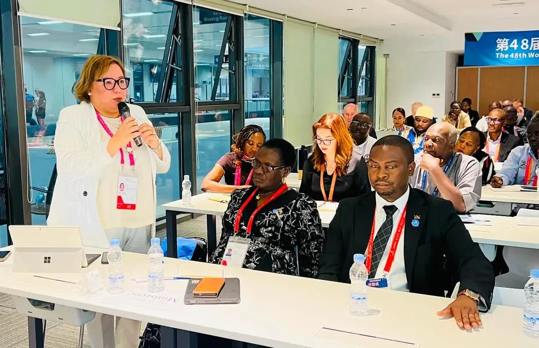 Arhab discusses enhancing African cooperation in skills development in Shanghai
