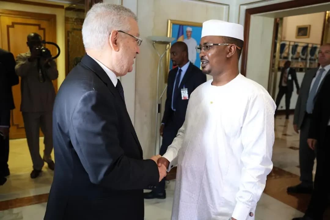 Chad's President receives Council of the Nation Speaker