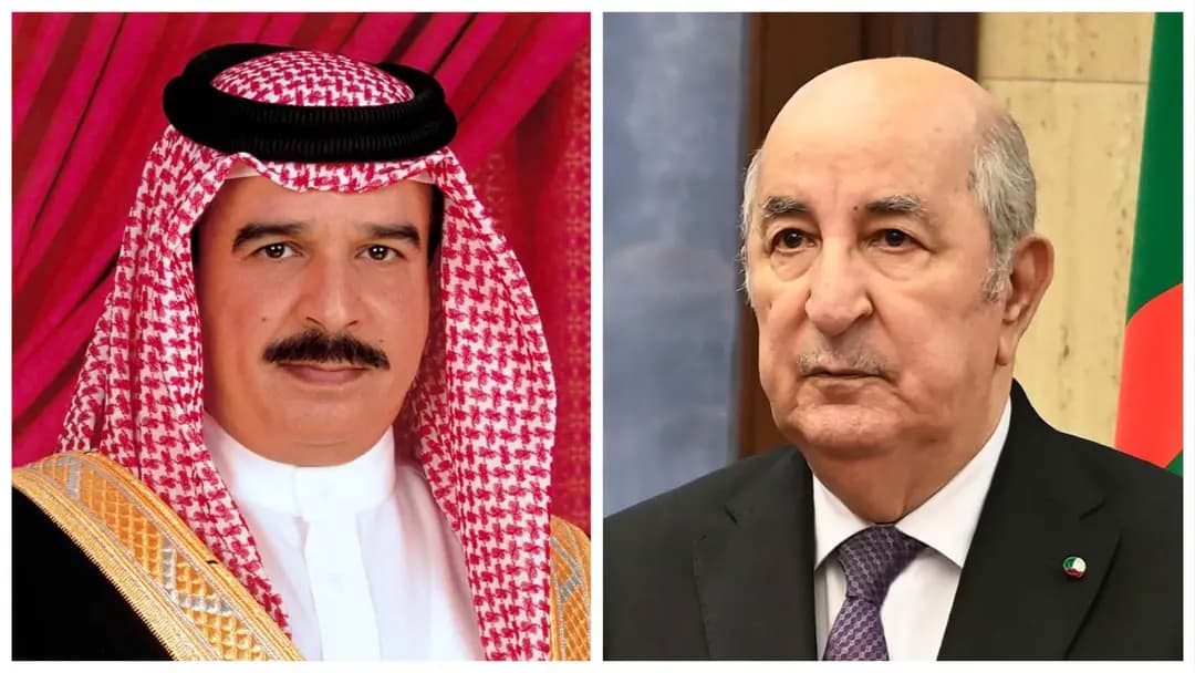 President Tebboune receives congratulations from King of Bahrain