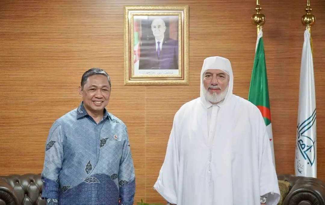 Rector of Djamaa El-Djazair receives Indonesia's Deputy FM
