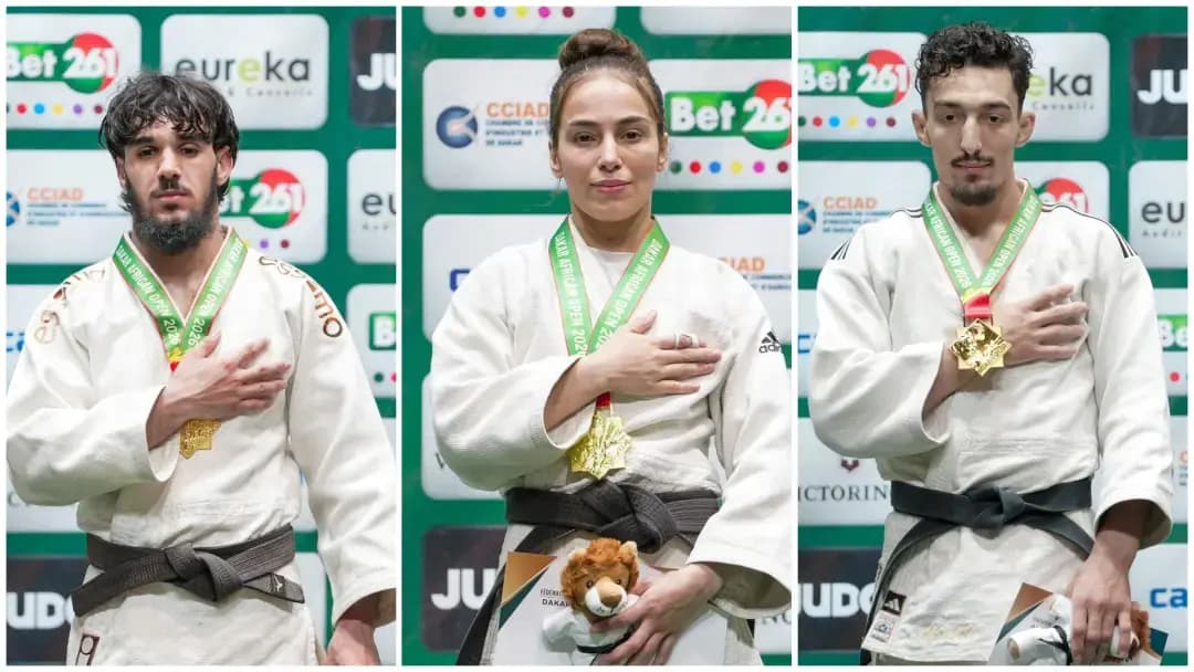 Judo/Dakar African Open: Algeria reigns supreme with 27-medal haul, including 8 gold