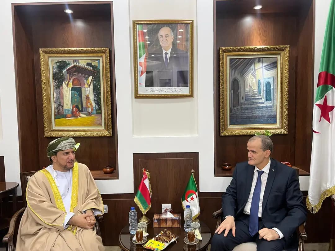 Algeria-Oman talks on ways to boost trade, economic partnership