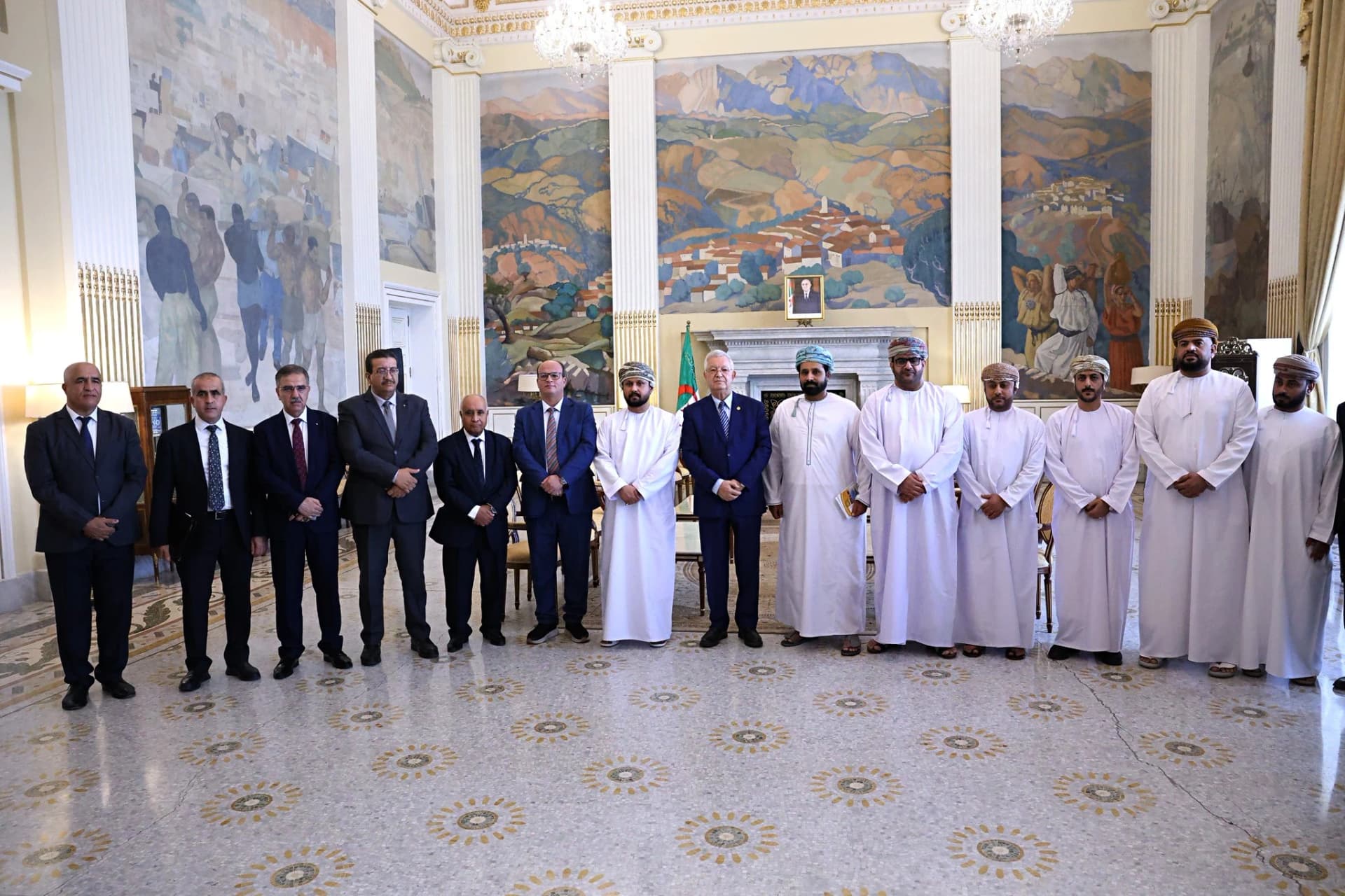 Nasri receives Omani Shura Council delegation