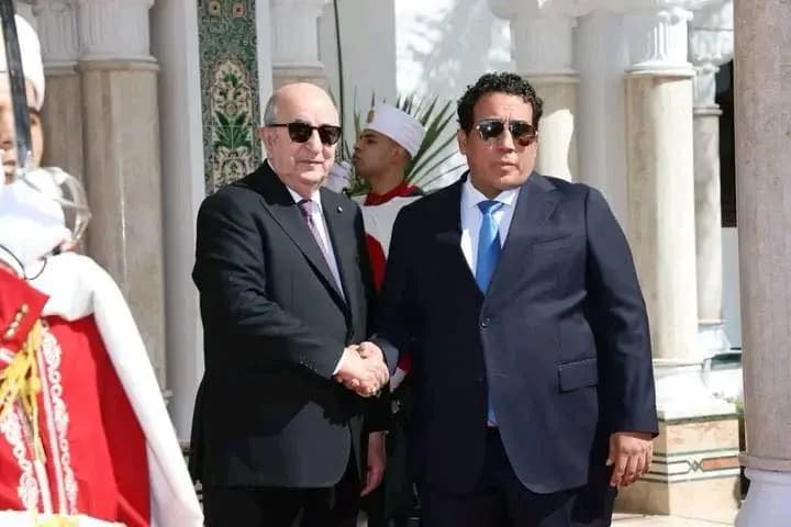 President Tebboune receives congratulations from Al-Menfi