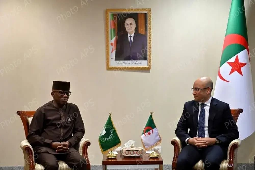 Chaib receives AU Commissioner for PAPS