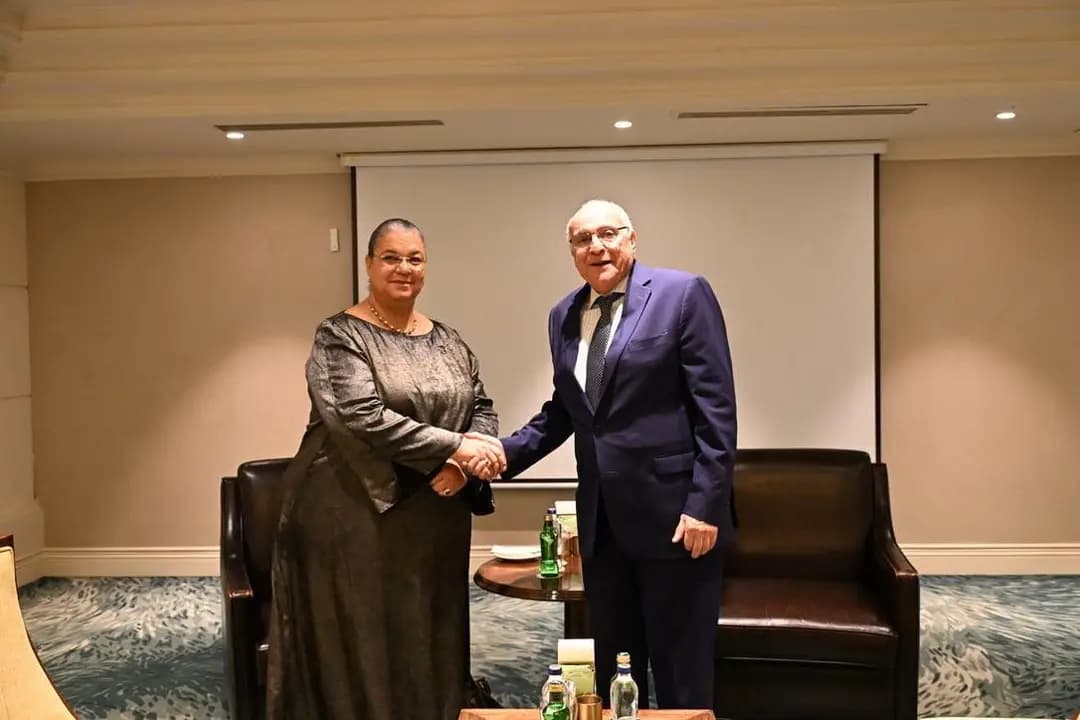 Attaf holds talks with Head of UN Support Mission in Libya