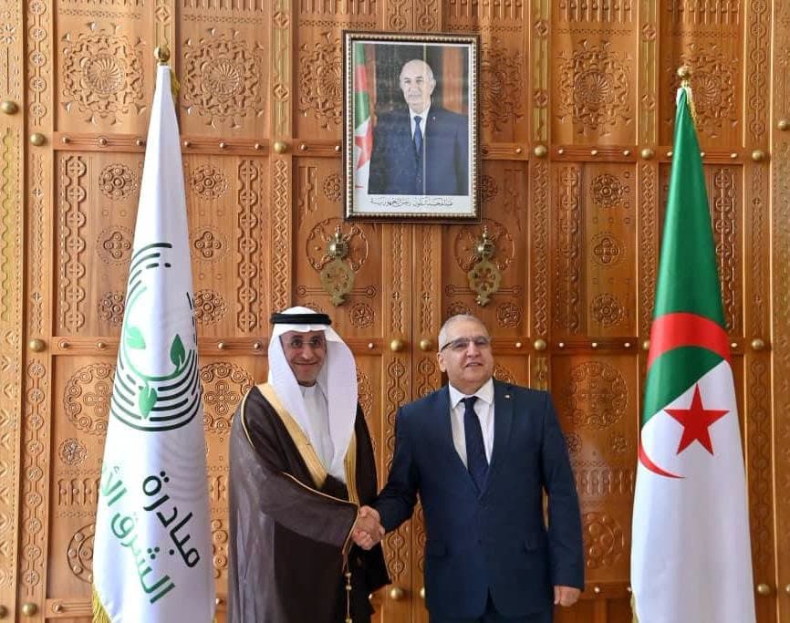 Magramane receives Secretary-General of Middle East Green Initiative