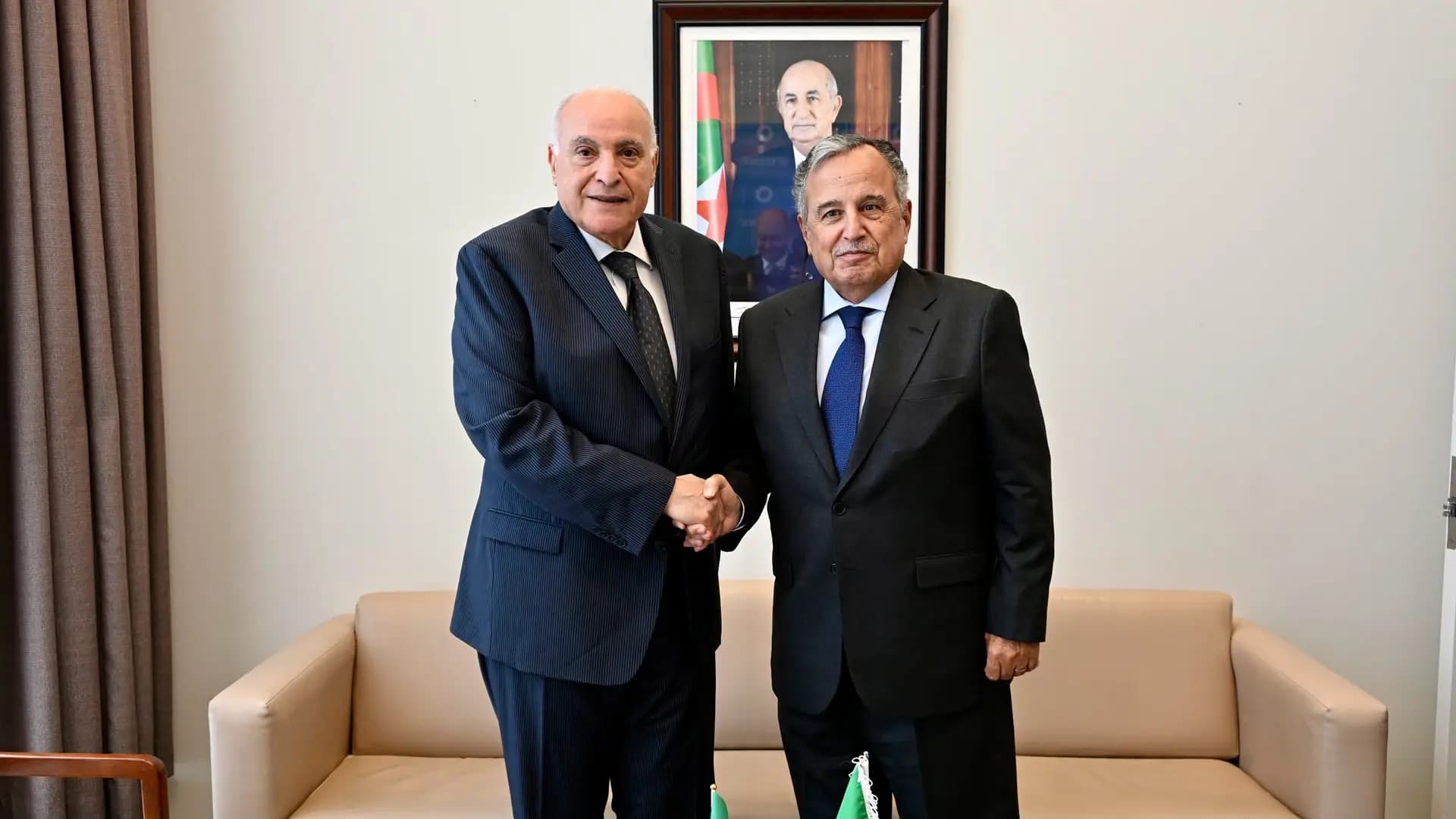 Attaf begins New York engagements with Arab League chief meeting