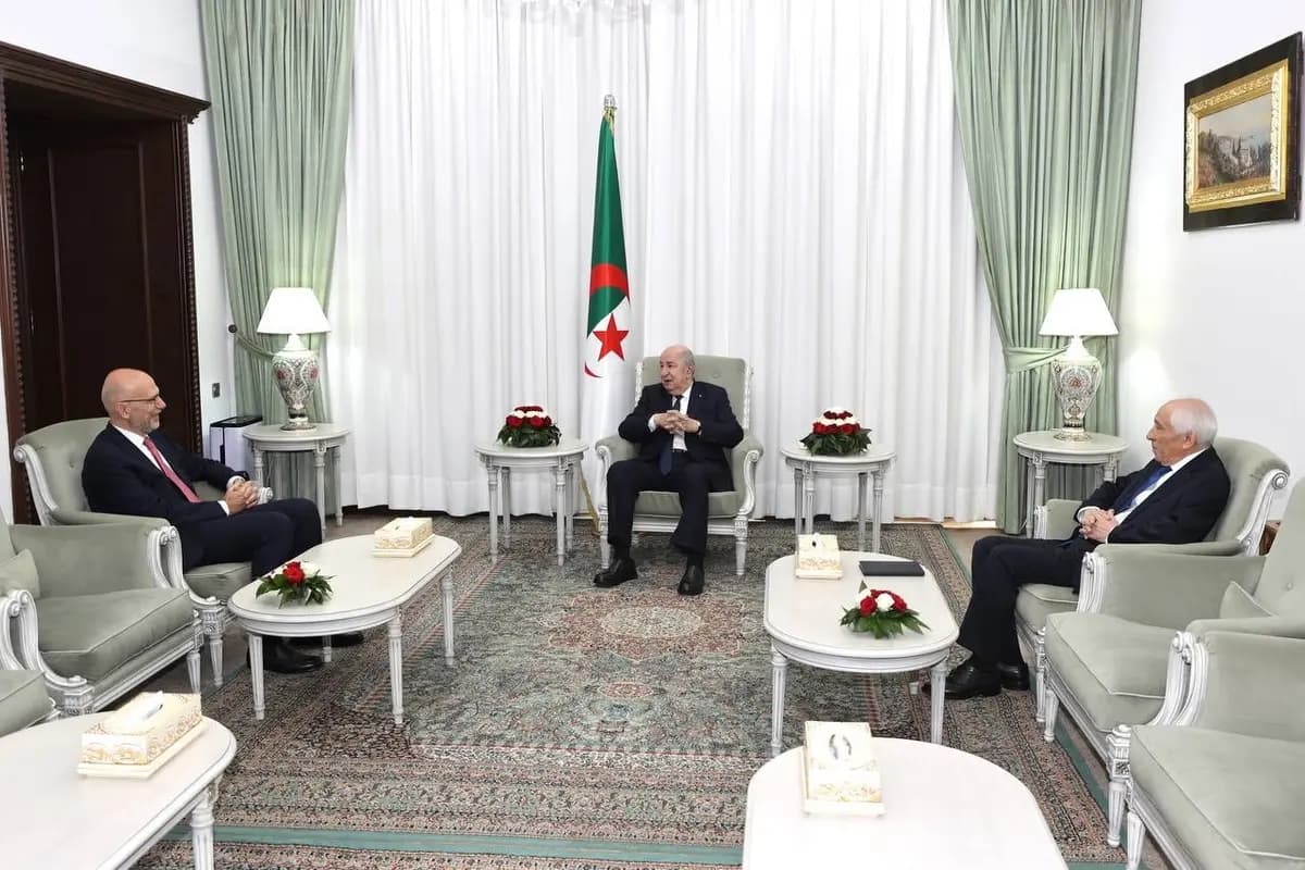 President Tebboune receives Italy’s Ambassador to Algeria