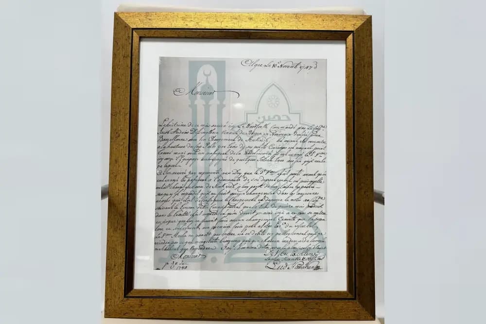 Djamaa el Djazair receives rare 1743’s document showcasing Algeria's Mediterranean dominance