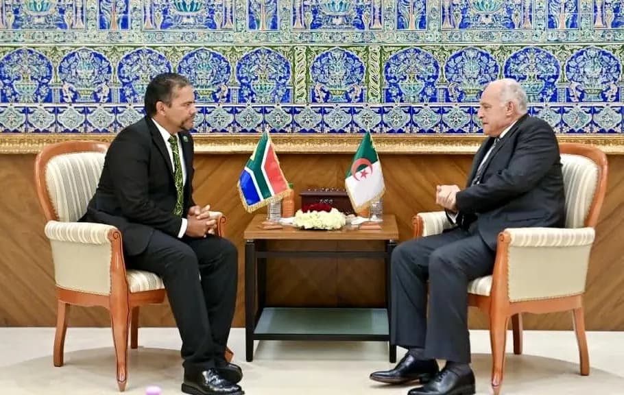 Attaf holds talks with South Africa’s Deputy FM