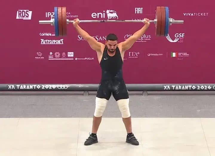 Algeria's Fares Touairi crowned in clean and jerk