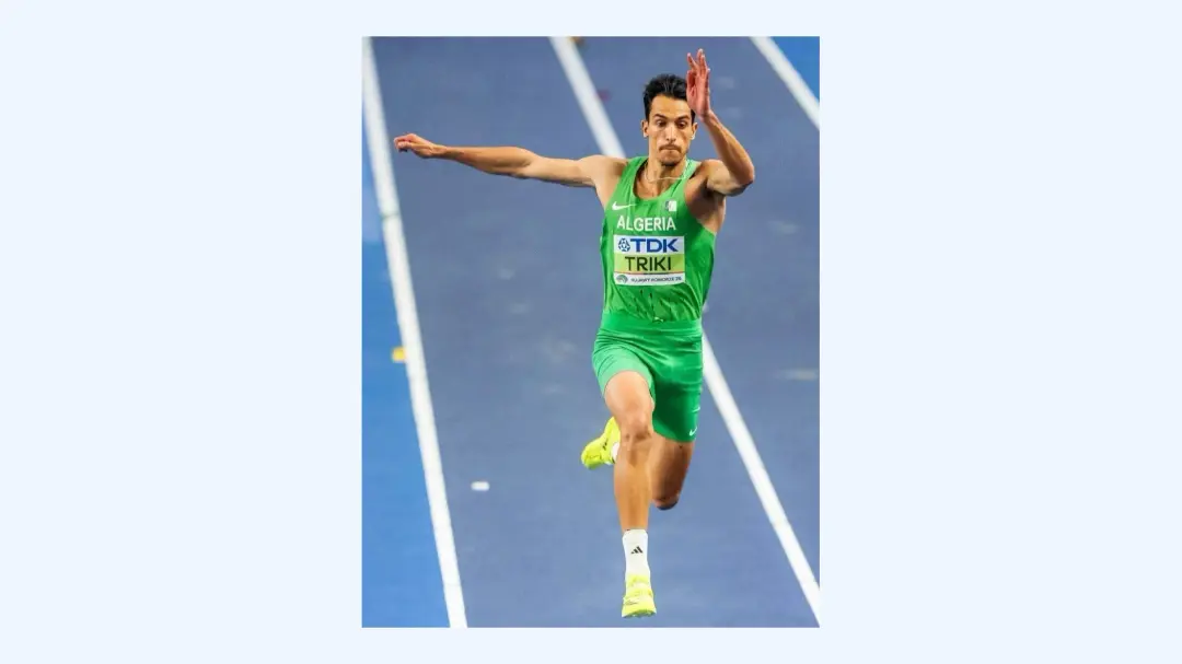 Algeria’s Triki sets a new meet record