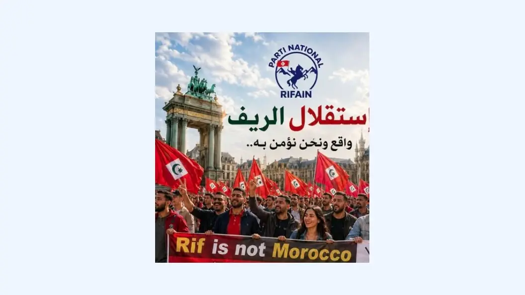 Riffians rally in Brussels to demand self-determination, freedom