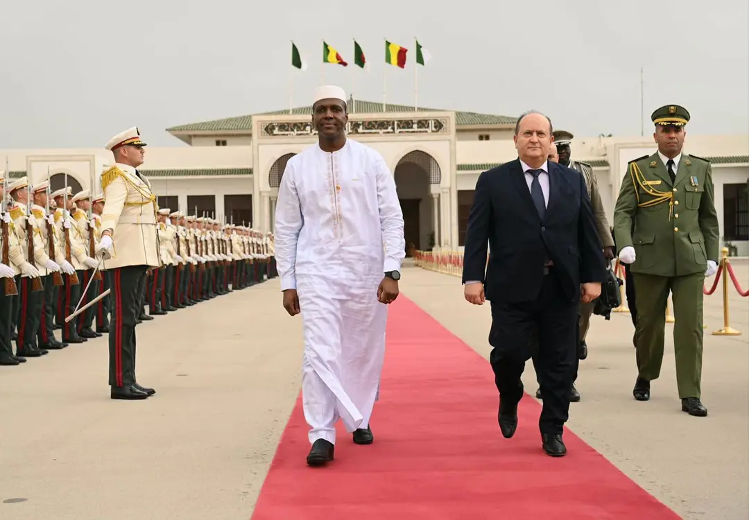Mali's PM Abdoulaye Maïga leaves Algiers