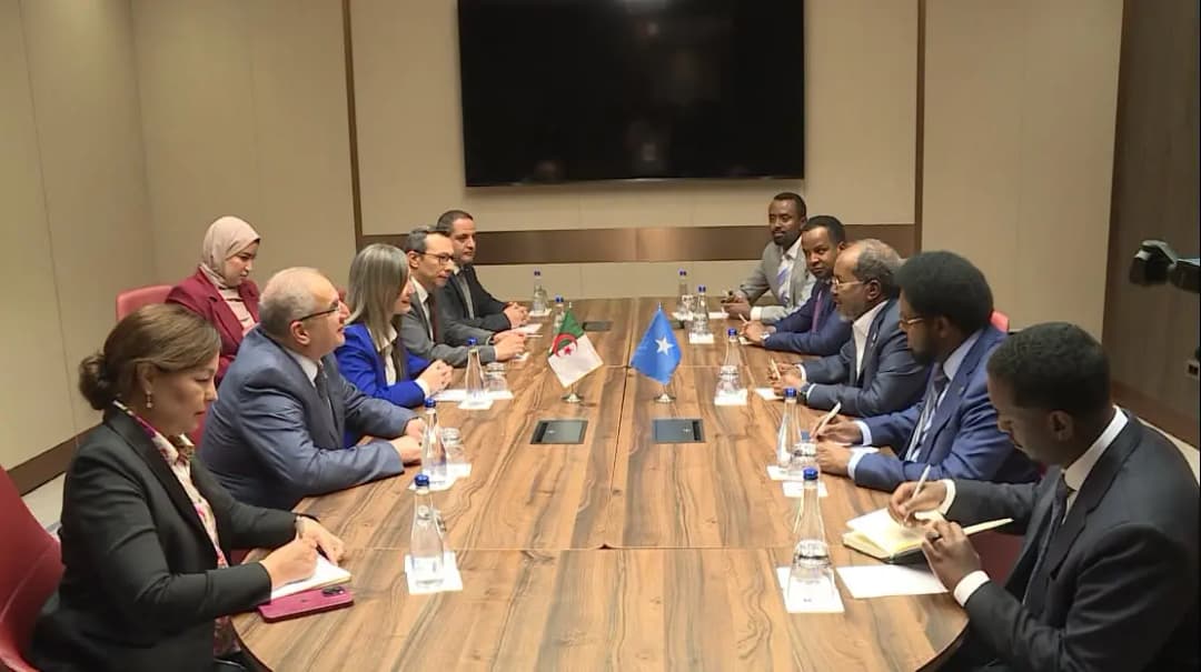 Presidenta de la APN recibida en Belgrado por el presidente de la República Federal de Somalia