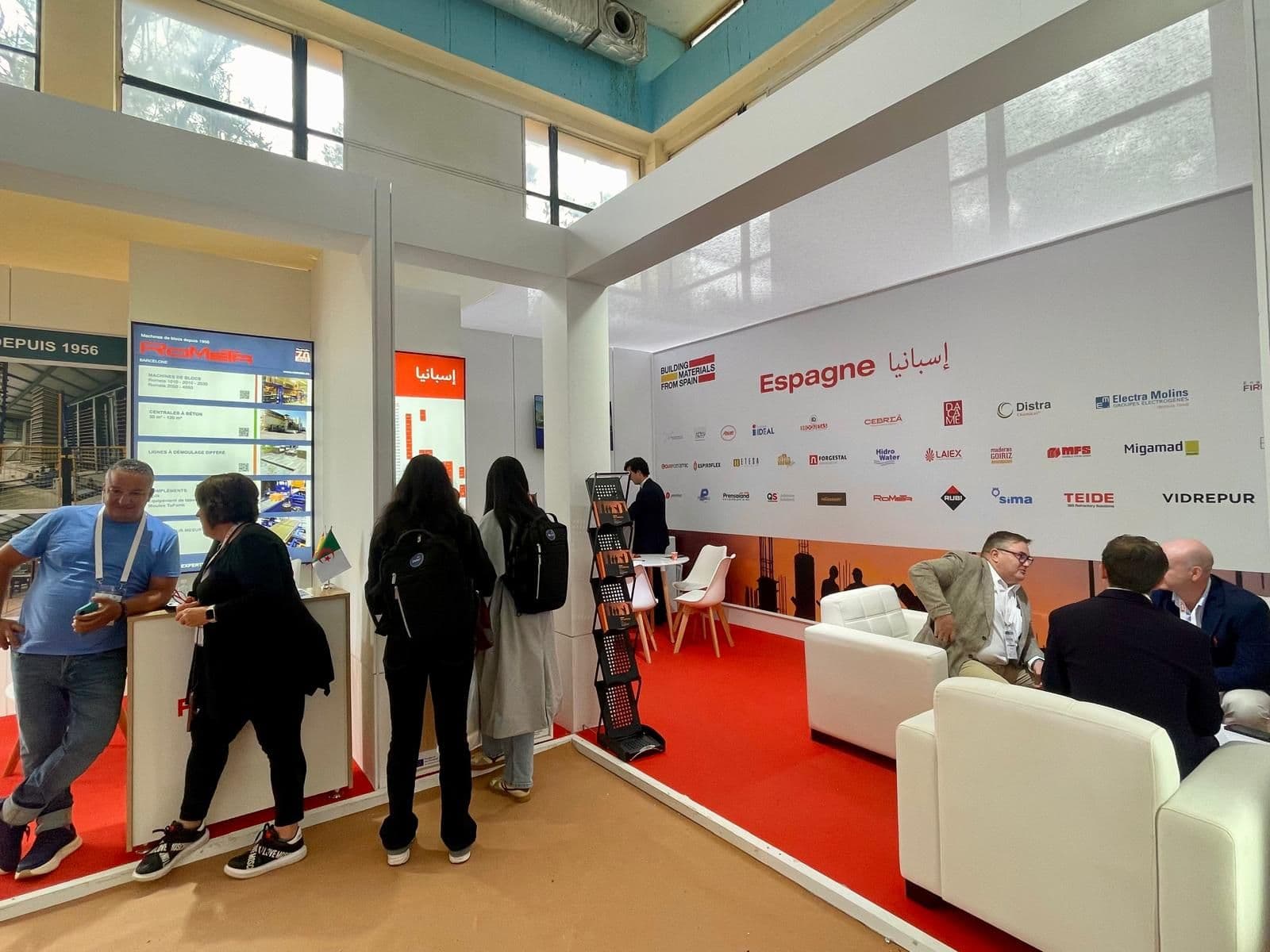 España participa con 32 empresas en Batimatec Expo Argel 2026