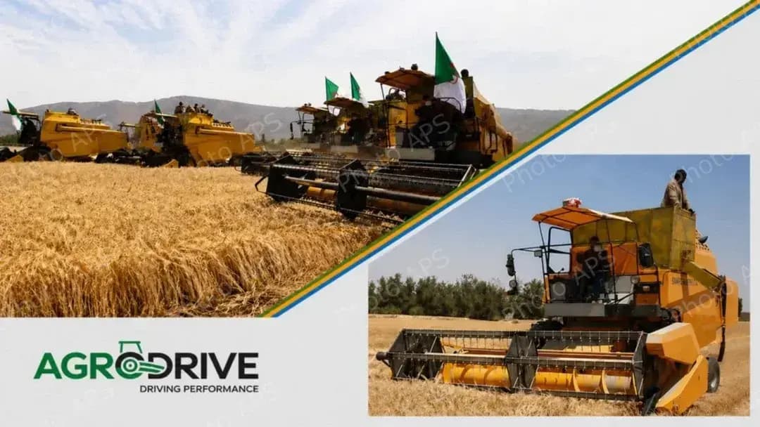 AgroDrive moviliza importantes medios en apoyo a la campaña de siega y trilla