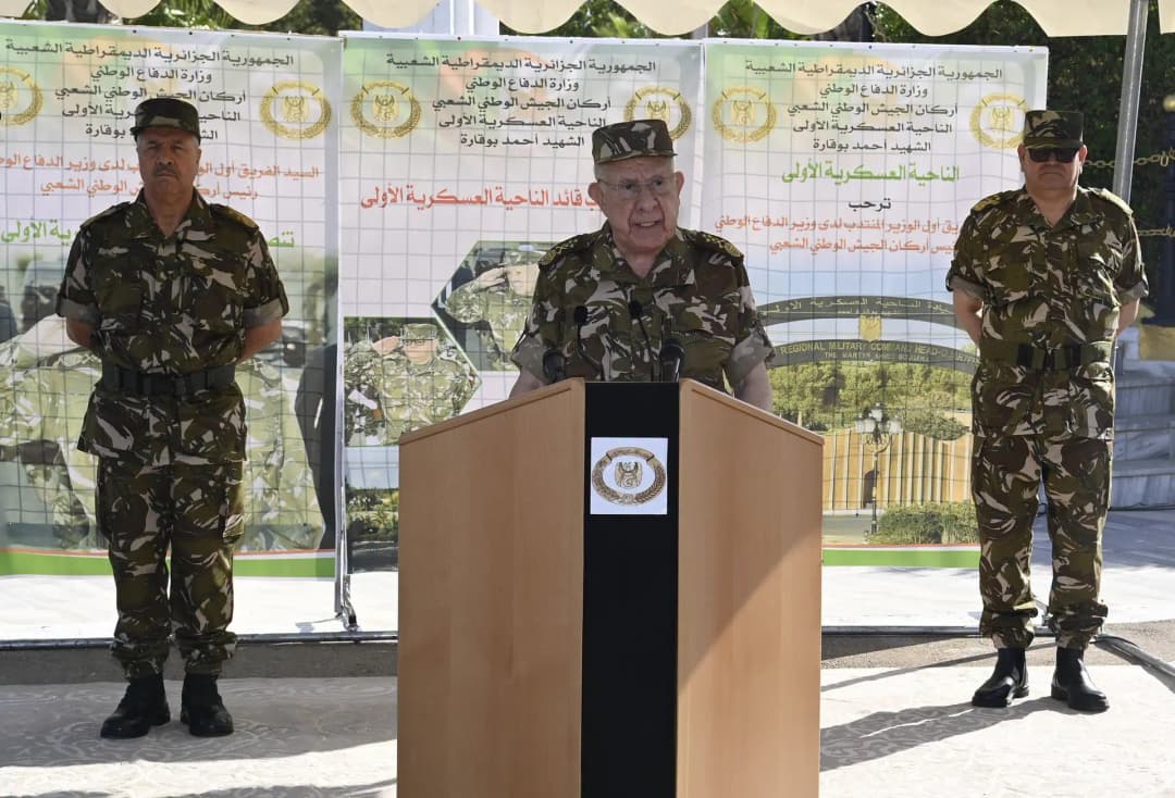 Chanegriha instala al general de División Noureddine Haddad como nuevo comandante de la 1.ª Región Militar