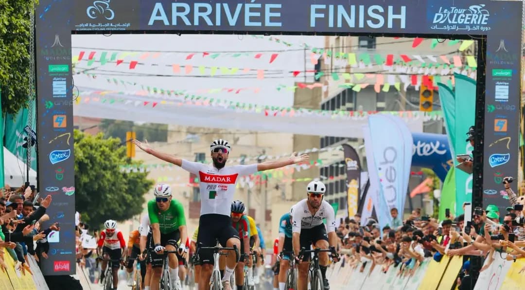 El argelino Hamza Yacine gana la 6.ª etapa en Ténès