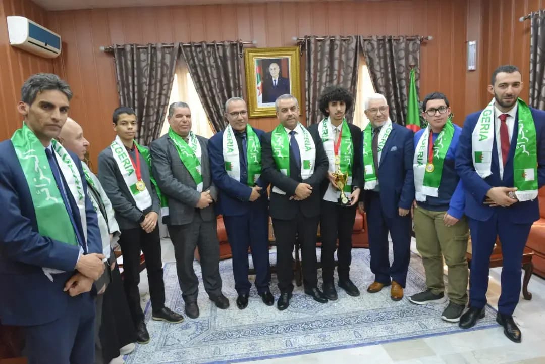 Educación Nacional recibe a los alumnos ganadores de las Olimpiadas Africanas de Inteligencia Artificial