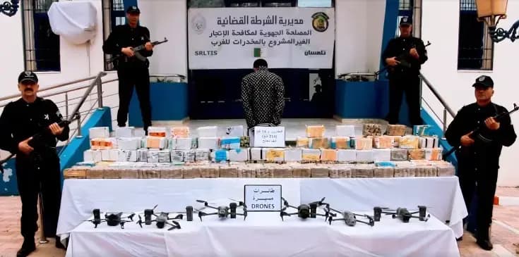 Incautación de más de 2 quintales de kif tratado procedente de Marruecos
