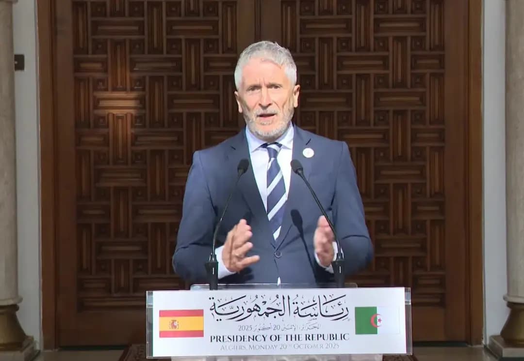 El ministro del Interior de España, Fernando Grande Marlaska Gomez