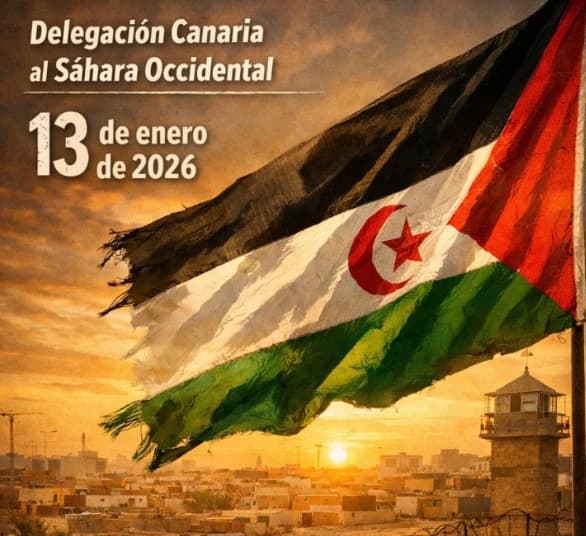 Delegación canaria realiza una misión de observación de derechos humanos en El Aaiún ocupado