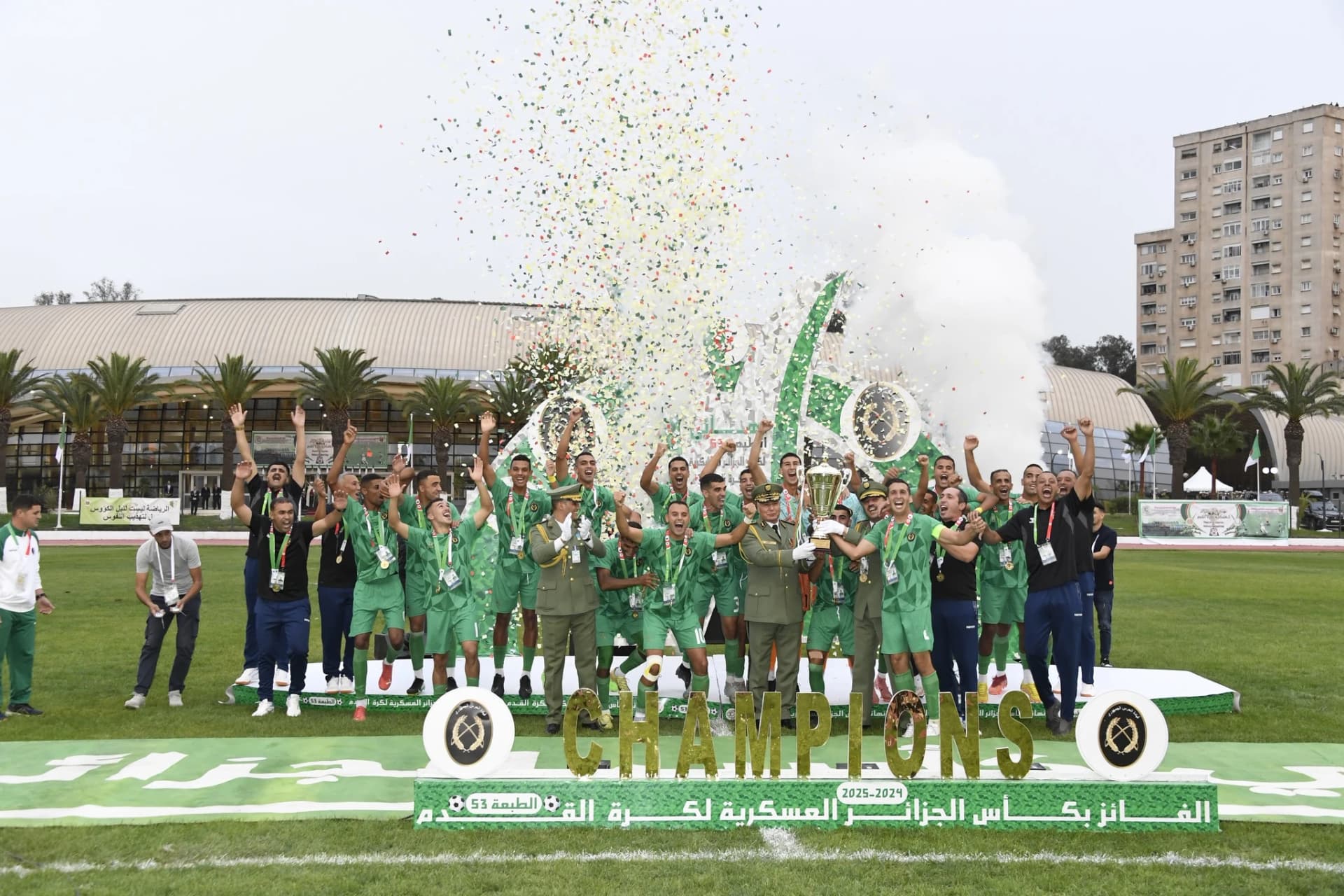 La Guardia Republicana gana la Copa de Argelia 