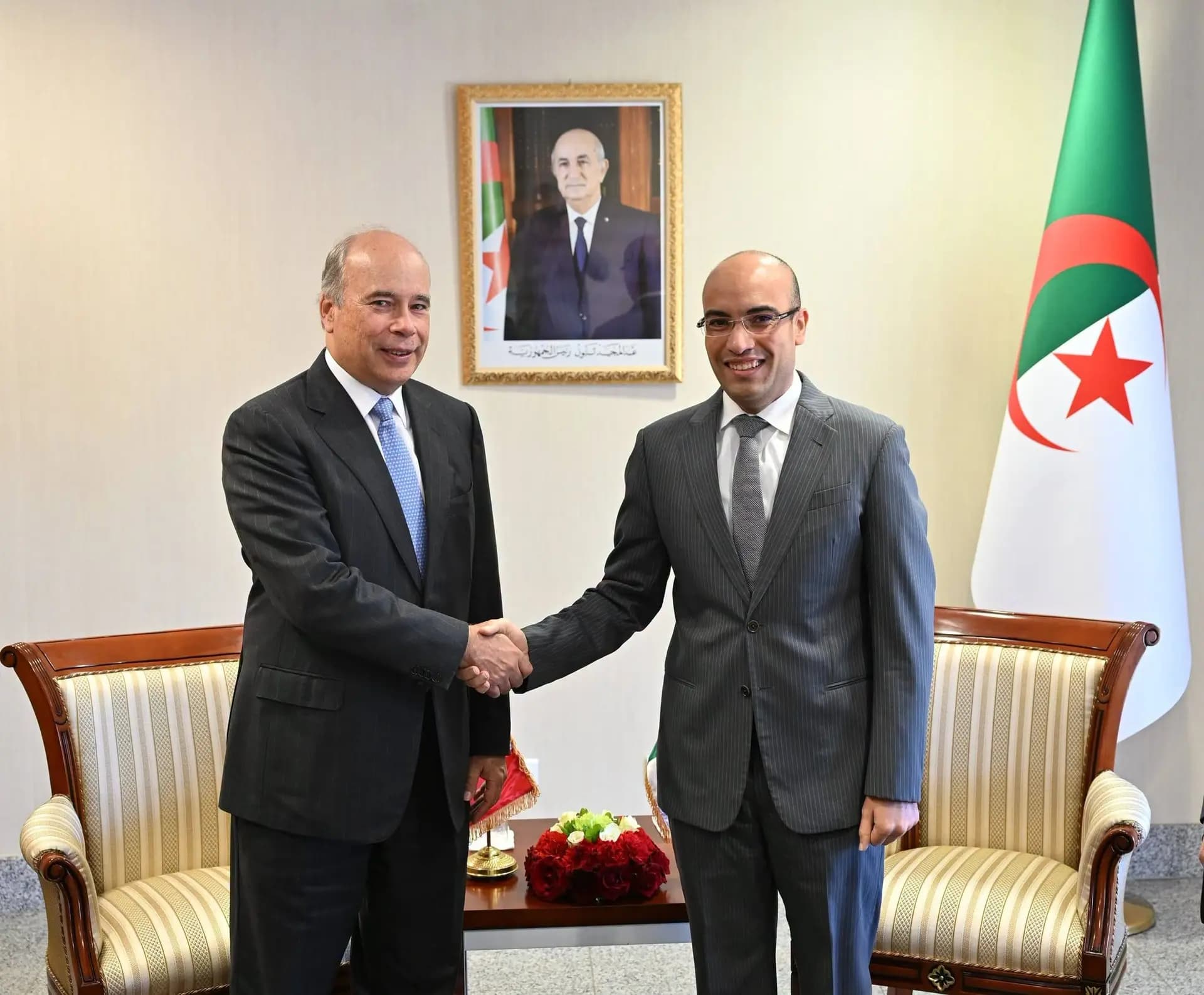 Chaib recibe al SG del Ministerio de Relaciones Exteriores de la República del Perú