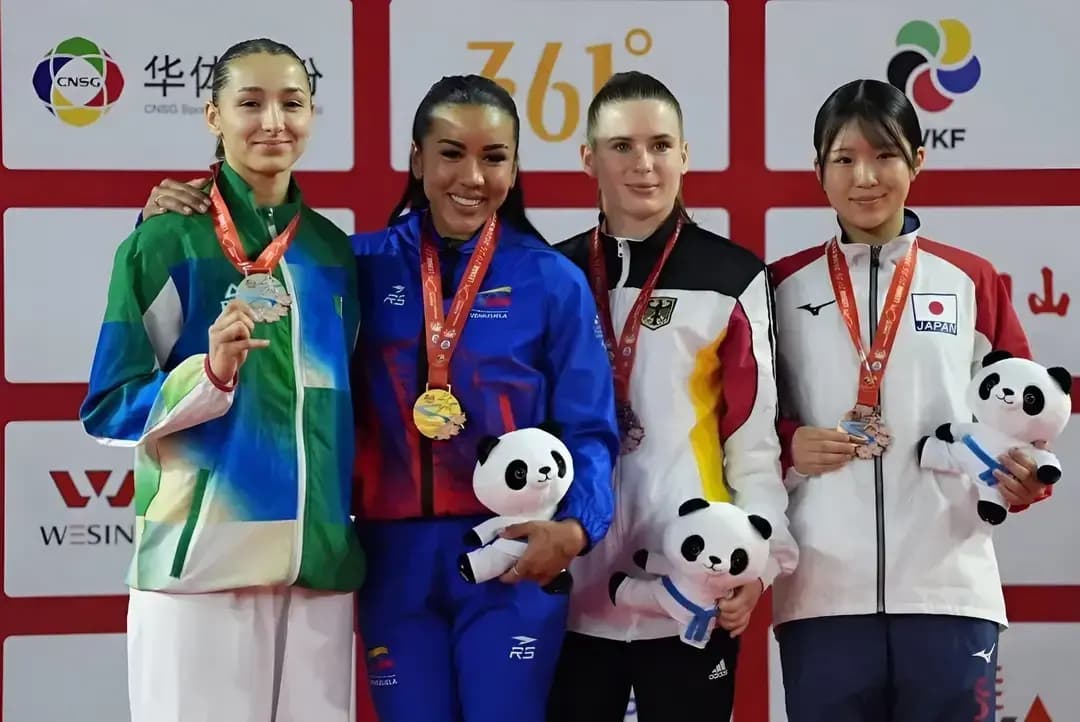La argelina Cylia Ouikene logra la plata en -50 kg