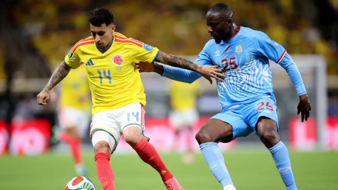 Colombia se clasifica para los dieciseisavos tras vencer a RD Congo (1-0)