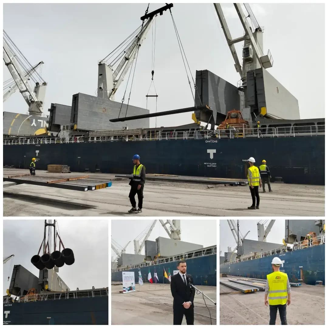 Exportación de 185.000 toneladas de productos ferrosos desde inicios de 2026