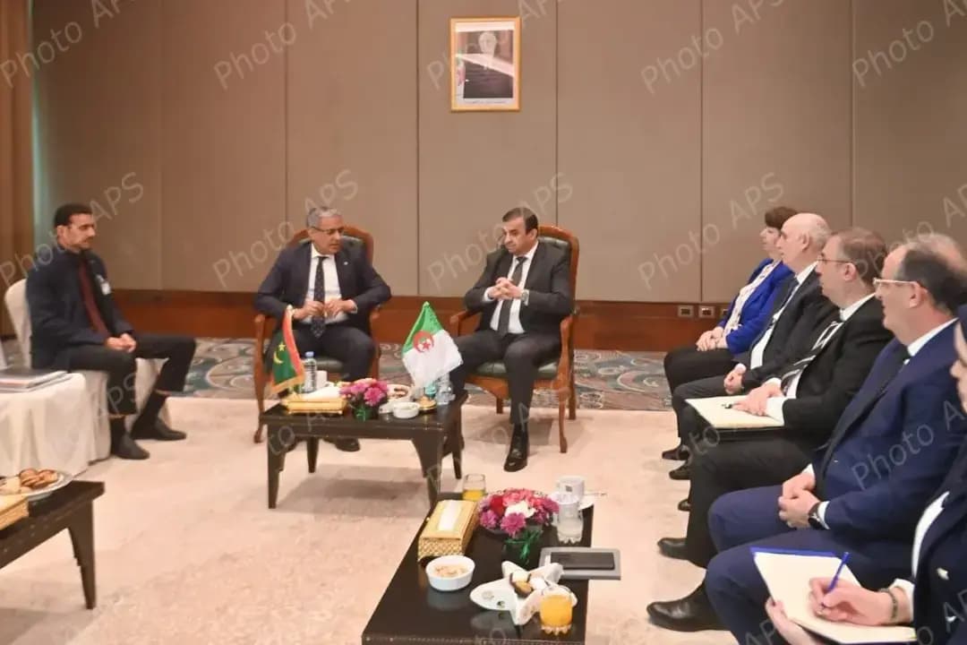 Arkab aborda con el ministro mauritano de Petróleo y Energía el refuerzo de la cooperación bilateral